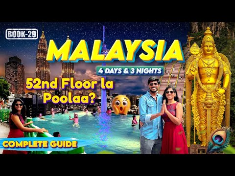 🇲🇾Malaysia 4 Days Travel Guide | Complete Itinerary | Kuala Lampur |Tourist Places to visit!