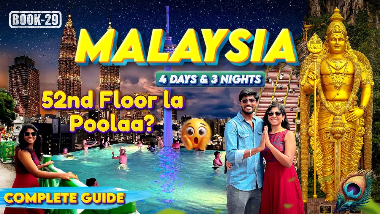 🇲🇾Malaysia 4 Days Travel Guide | Complete Itinerary | Kuala Lampur |Tourist Places to visit!