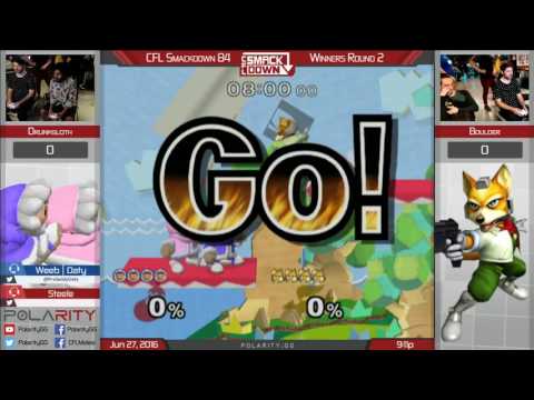CFL Smackdown 84 Melee - Drunksloth (ICs) vs Bolder (Fox) - Winners R2