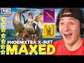 MAXED 7 STAR PHOENIXTRA X SUIT SCAR L GUN LAB 100 000 UC PUBG MOBILE