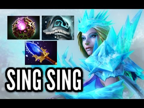 SingSing - Carry Maiden Stream Funny Ranked Match - Gameplay Dota 2