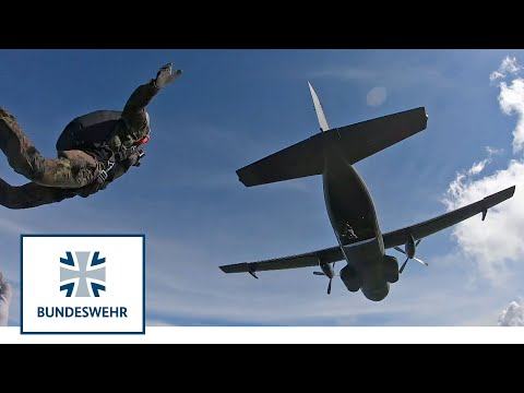 Abschied für immer | Letzter Sprung aus Transall für die Luftlandebrigade 1 | Bundeswehr
