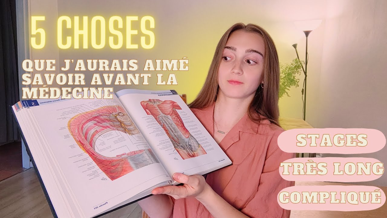 5 choses que j’aurais aimé savoir avant de commencer les études en médecine