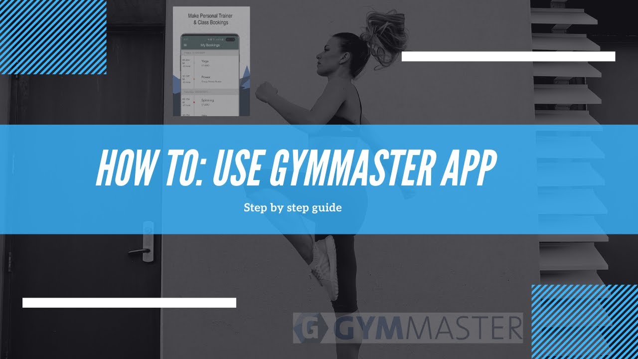 A guide to using our GymMaster app!