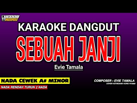 SEBUAH JANJI KARAOKE DANGDUT - EVIE TAMALA