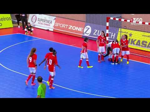 Supertaça  de Futsal Feminino 2016: Vermoim CP 7x7 SL Benfica