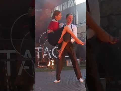 Santa Maria (Del Buen Ayre) - Gotan Project - Martin & Melanie #tango  #dance #tangoargentino #fire