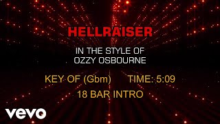 Ozzy Osbourne - Hellraiser (Karaoke)