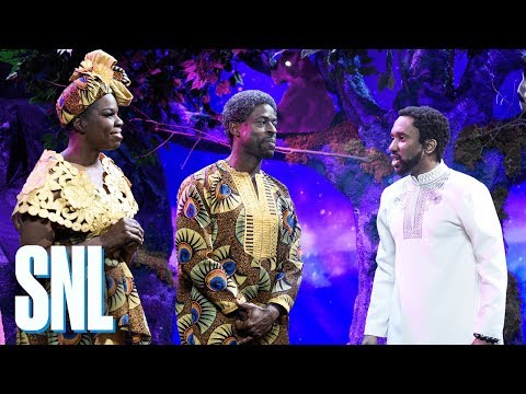 ブラックパンサーの新シーン - SNL (Black Panther New Scene - SNL)