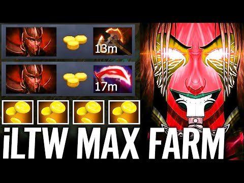 🔥 13min FURY 17min DESO - Fastest Farm EVER Phantom Assassin by iLTW Ultra Kill WTF Pro Carry Dota 2