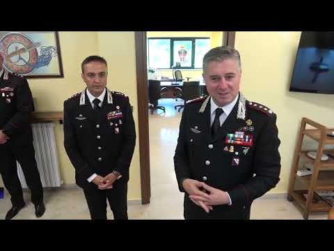 Carabinieri, arriva Albanese: ''Un onore essere qui'' /VIDEO