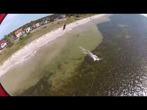 Półwysep Helski Kuźnica Syberia kitesurfing go pro