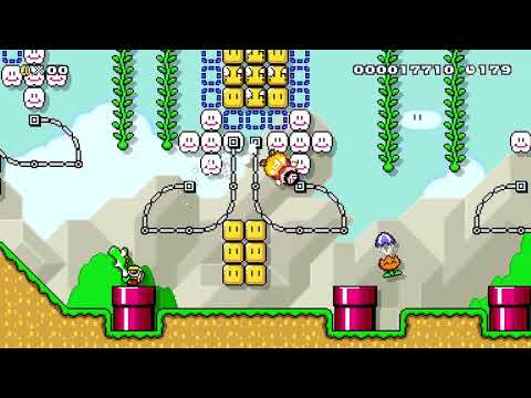 peaceful plains by Addi135 🍄 Super Mario Maker 2 ✹Switch✹ #bof