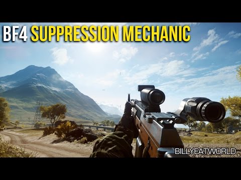Battlefield 4 (PS4) - Should Suppression Be Removed In BF4 / Hardline? (BF4 Gameplay)