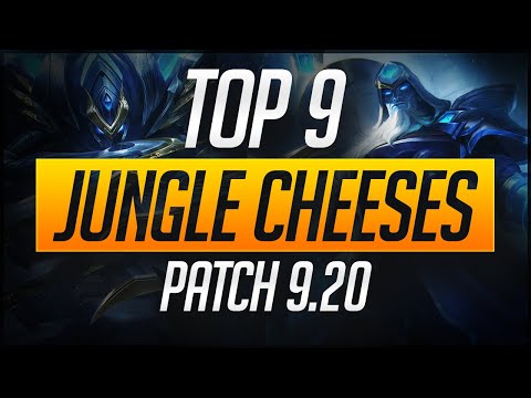 TOP 9 JUNGLE ROUTE CHEESES on PATCH 9.20 | Skill Capped