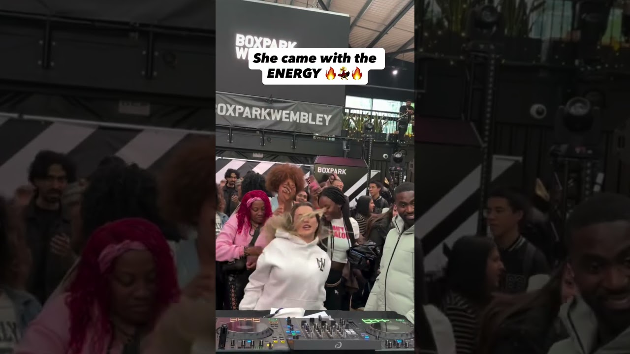 SHE CAME WITH THE ENERGY 🔥🔥🔥#tiktokdj #teamag #ukdj #djagonline AG Fest 2026 - London