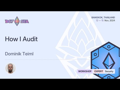 How I Audit preview