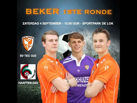 Bekerwedstrijd TEC O23-2 VS Haaften O23-1