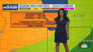 Chicago weather: Multiple waves of severe storms in store, tornadoes possible