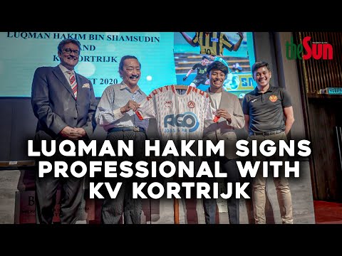 NEWS: Luqman Hakim Signs Professional With KV Kortrijk