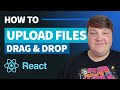 Upload Files In React Typescript Drag And Drop Form Examples