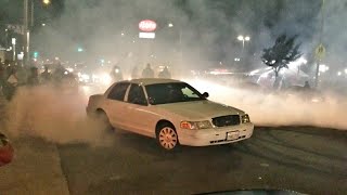 LAPD DOING DONUTS | LOS ANGELES TAKEOVER