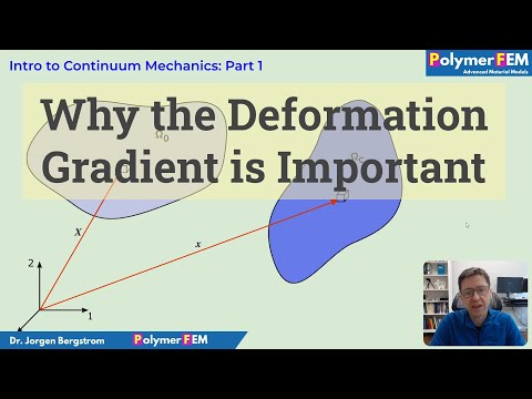 Continuum Mechanics Part 1: Why the Deformation Gradient is Important