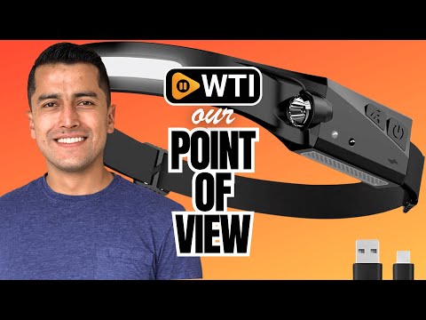 Grip XPE LED Headband Light - 220 Lumens - 5 Modes - 180 Degrees - Motion Sensor Activated - Water Resistant - Running - WTI product video review