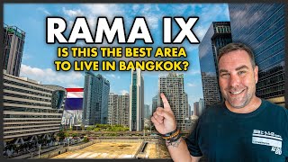 Rama 9 Bangkok Raw Walk: Is This the BEST Area to Live in Bangkok? | Phra Ram 9 MRT to Jodd Fairs