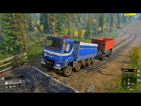 SnowRunner Gameplay MAN  Full Walkthrough Ultimate Off-Roading Advantures Pc Gameplay || Part-68