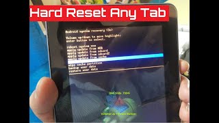 Remove Pattern iBall slide tablet || China tab hard reset 2021
