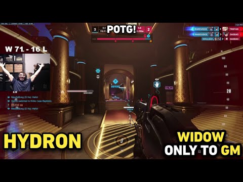POTG! 🤯 HYDRON WIDOW ONLY TO GM   OVERWATCH 2 SEASON 11