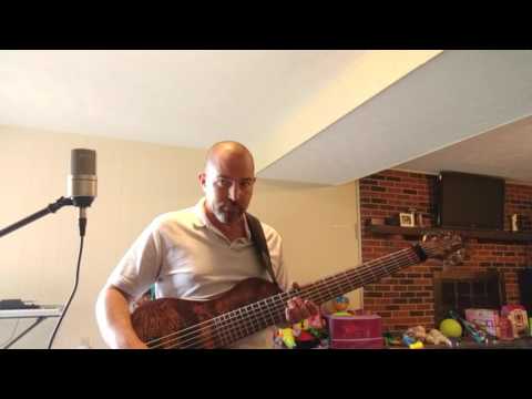 Brice Brice Freak-Out Bass 535 String Burl Brown image 6