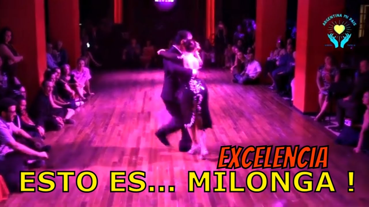 Milonga, Tango Performance, Sabrina y Rubén Veliz, milonga Parakultural