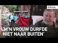 Een verward persoon als buurman