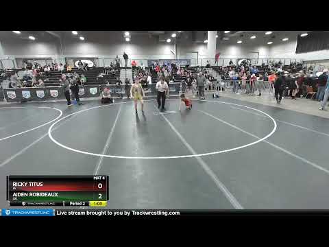 108 Lbs 5th Place Match - Ricky Titus, IA Vs Aiden Robideaux, OK D513