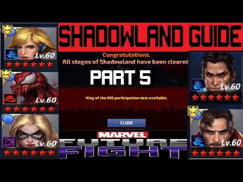 [MFF] Marvel Future Fight Shadowland Guide Floor 21-25  (VIP3)