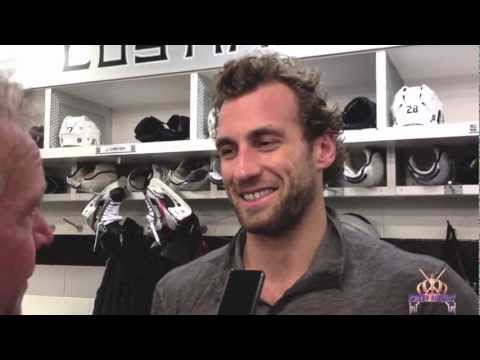 LA Kings Center Jarret Stoll, Post-Practice Interview, 3-15-13