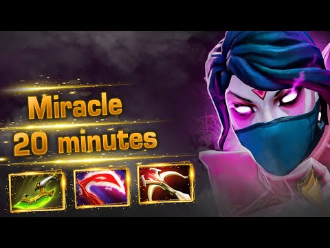 Miracle 20/2/11. Templar Assassin / 13,000 MMR 0 errors in the whole game [Watch & Learn]