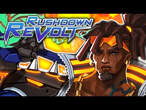 THIS CHARACTER IS SICK!! (Rushdown Revolt Platform Fighter)