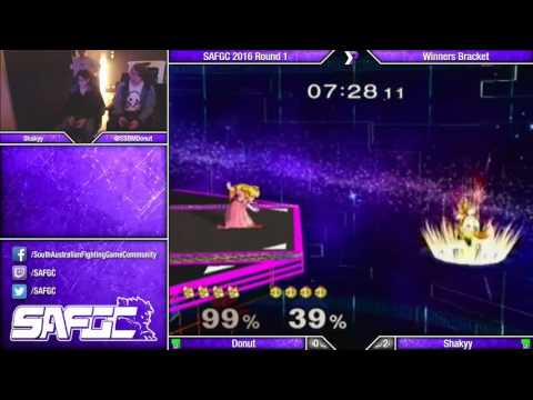 SAFGC 2016 R1 - SSBM Full Broadcast