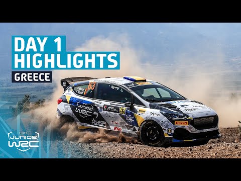 Junior WRC Day 1 Highlights | WRC EKO Acropolis Rally Greece 2024
