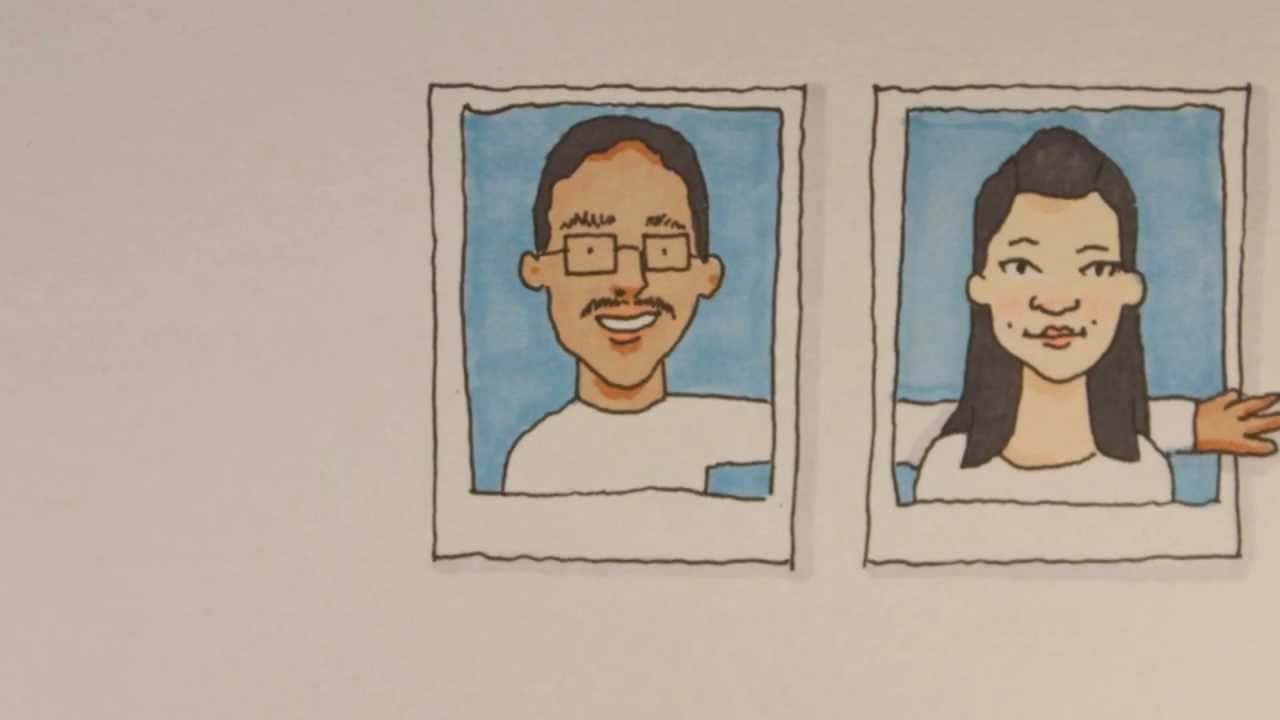 Our First Year in Love:  a custom flipbook (Animation)