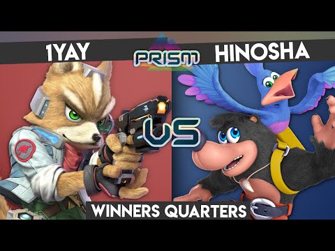 PRISM 219 - 1Yay (Fox) vs. Hinosha (Banjo & Kazooie) - Winners Side - Smash Ultimate Singles