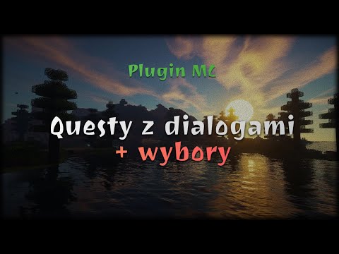Plugin MC: System questów z dialogami + wybory