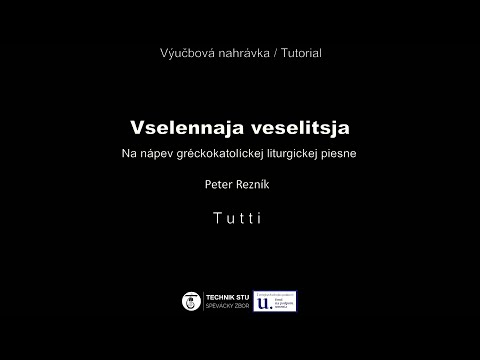 Tutti tutorial: Vselennaja veselitsja - Peter Rezník