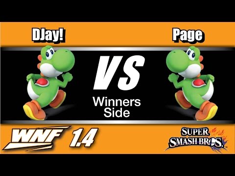 WNF 1.4 - SCB | DJay! (Yoshi) Vs. Cotu | Page (Yoshi) Winners Side - Smash Wii U