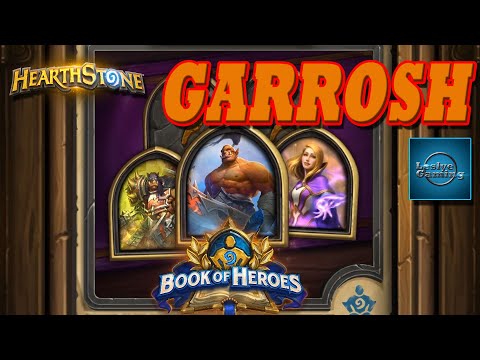 Hearthstone - Book of Heroes - Garrosh Hellscream (All 8 Enemies)