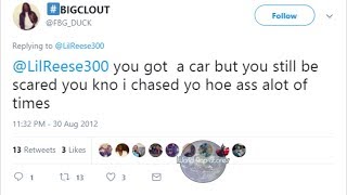 [Throwback] Lil Reese Vs  FBG Duck Twitter Beef