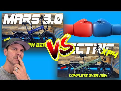 HeyBike Mars 3.0 vs Lectric XP 4.0 — Which Folding eBike Rules the Streets?